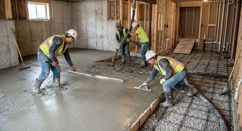 Basement Concrete Installation in Boynton Beach, FL