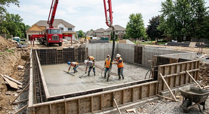 Basement Concrete Installation in Pompano Beach, FL