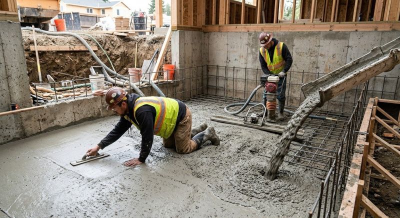 Basement Concrete Installation in Pompano Beach, FL