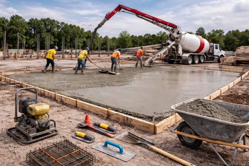Commercial Slab Construction in Deerfield Beach, FL