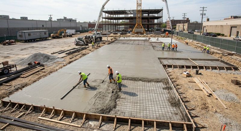 Commercial Slab Installation in Hallandale, FL