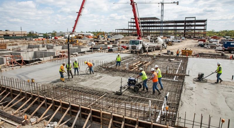 Commercial Slab Installation in Lake Worth, FL