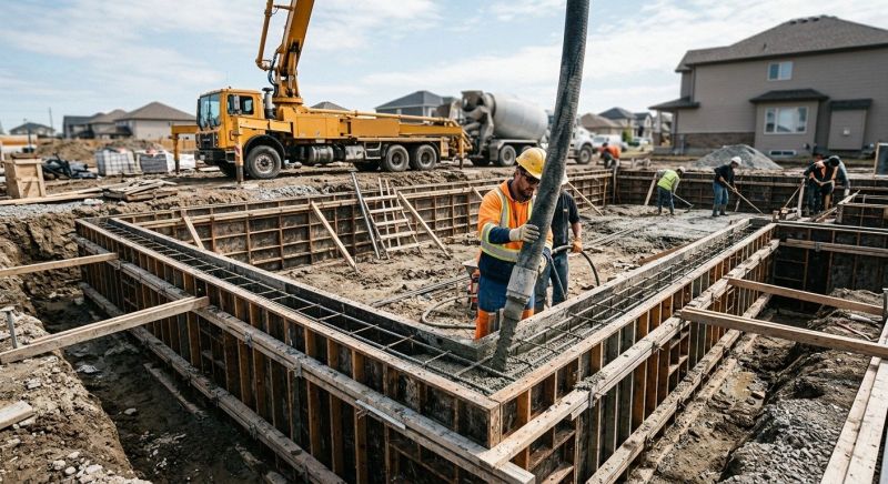 Concrete Foundation Pouring in Pompano Beach, FL