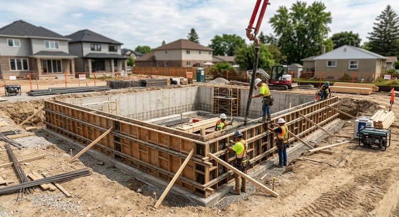 Foundation Construction in North Miami Beach, FL