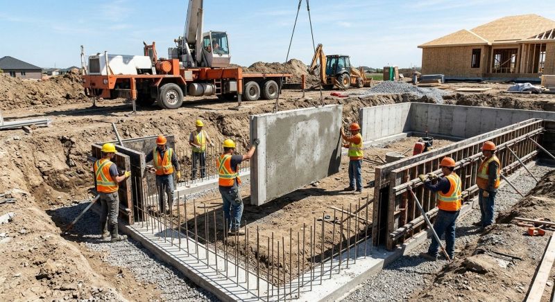 Foundation Wall Pouring in Hollywood, FL