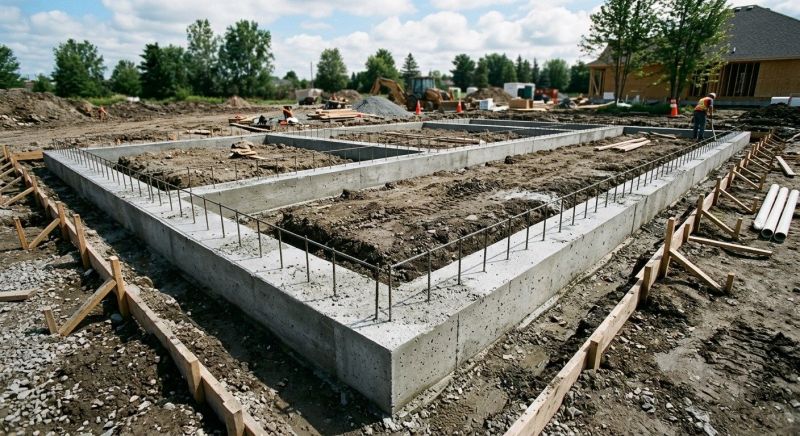 House Footing Construction in Pompano Beach, FL